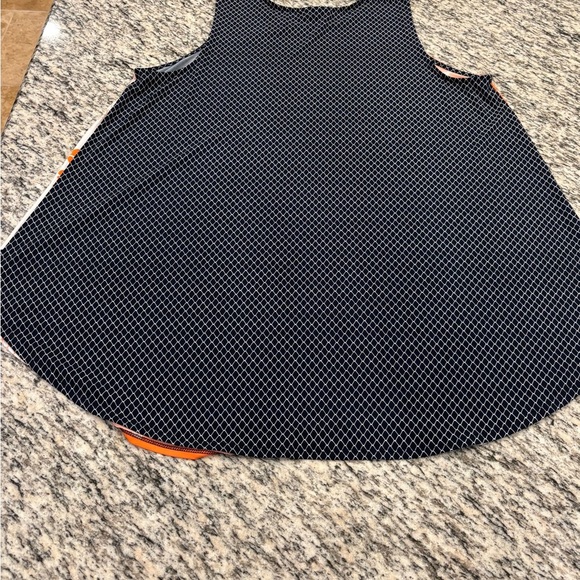 Alfani Orange and Black Floral Tank Top - Picture 4 of 7